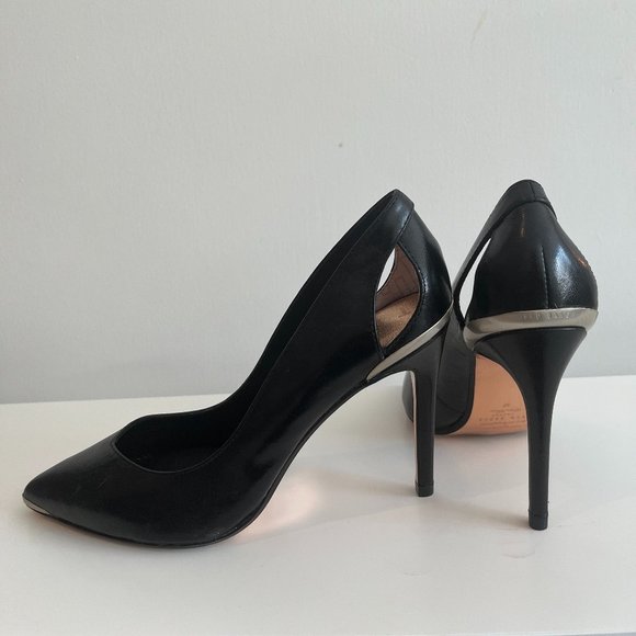 Black, Ted Baker Heels, Sz 37 - Picture 2 of 3